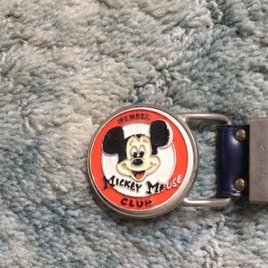 Vintage Mickey Mouse Club belt